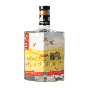 MAD London Dry Gin 'Country' Modern Art Distillery 70cl angle view