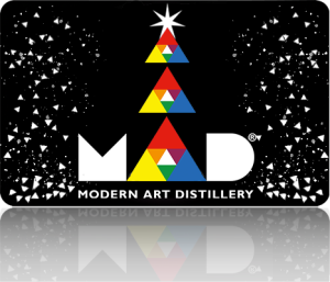 Modern Art Distillery (MAD) Christmas Gift Card 2024