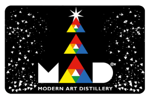 Modern Art Distillery (MAD) Gift Card for Xmas and every celebration